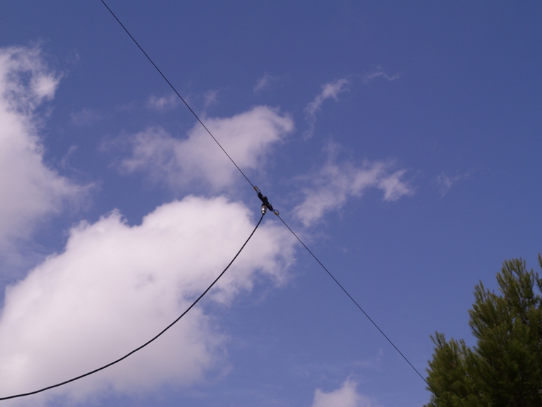 20 m halfwave dipole